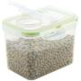 HUPLUE Plastic Kitchen Square Food Storage Containers Canister Grain Storage Tanks Food Storage Jar Airtight Food Storage Containers