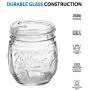 Glasbehälter, Regular Mouth, 8 oz, Set of 8, mit Schraubdeckeln und Bändern – Sicher für Einmachen, Fermentieren, Einlegen, Lagerung – Für Getränke und Dekoration. Toxinfrei. + SEWANTA Deckelöffner