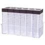 Storage Box Kitchen Tool Seasoning Bottles Jars Boxes Plastic Spice Lid Can Sugar Layers Storage Organizer Box Home Organization Accessories,1 Set Coffee