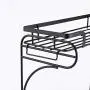 Shelf for condiment 2 levels Stand stand Iron kitchen Bathroom False ceiling Organizer for storage Spice jars Bottle rack Shelf Shelf for condiment 2 levels Stand stand Iron kitchen Bathroom False ceiling Organizer for storage Spice jars Bottle rack Shelf