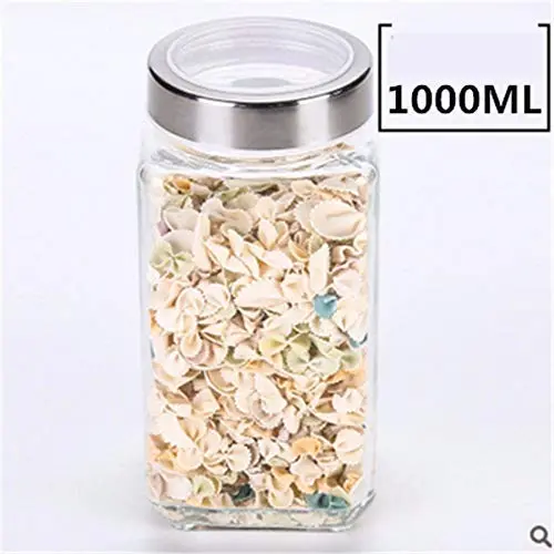 Kitchen Food Storage Jar Airtight Food Storage Kitchen Glass Jar Moisture-Proof Home Multi-Purpose Jam Bottle Cruet Glass Sealed Can