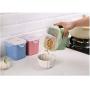 Sealed cans, food storage cans, whole grain storage boxes, 4 sets with lid storage tanks