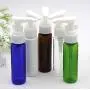 6PCS 30ML 1OZ Transparent Empty Plastic Pump Bottles with White Pump Head Shower Gel Shampoo Lotion Conditioner Storage Holder Refillable Portable Container Jar for Travel Home Use