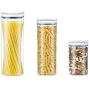 Cwg Milk Powder Canister Airtight Bottle Storage Canisters Kitchen Storage Jar Food Tea Jar Moisture Proof-Small