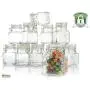 Kleine Glasbehälter mit Schraubverschlüssen, 3 oz Gewürzglasbehälter – Dichtungsring und Schieberdeckel für Zuhause und Küche, kleine Glasbehälter mit Deckeln für Partygeschenke (48er Pack)