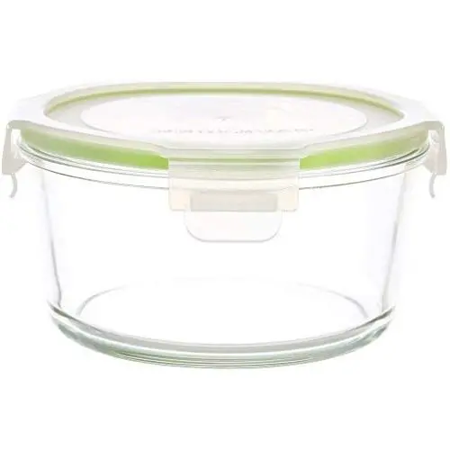 Kinetic GoGreen Glassworks 20oz Round Oven Safe Glass Food Storage Airtight and Watertight Lid BPA Free?Oven,Dishwasher,Freezer,And Microwave Safe 20oz 1 Glass Contatiner and 1 Plastic Lid 54004 Kinetic GoGreen Glassworks 20oz Round Oven Safe Glass Food Storage Airtight and Watertight Lid BPA Free?Oven,Dishwasher,Freezer,And Microwave Safe 20oz 1 Glass Contatiner and 1 Plastic Lid 54004