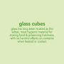 green sprouts Fresh Baby Food Glass Cubes (4 Pack, 2 Oz) | Store, carry, heat, & serve homemade baby food | Tempered glass is durable & shatter-resistant, Lid provides leak-proof seal, Dishwasher safe