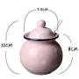Ceramics Dot Sugar Salt Pepper Storage Jar Seasoning Pot with Lid And Spoon Ceramics Dot Sugar Salt Pepper Storage Jar Seasoning Pot with Lid And Spoon