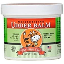 The Happy Cow Moisturizing Udder Balm - 12 ounce jar