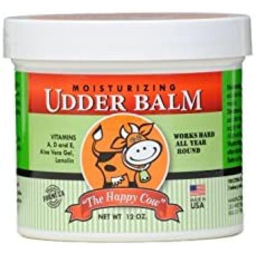 The Happy Cow Moisturizing Udder Balm - 12 ounce jar