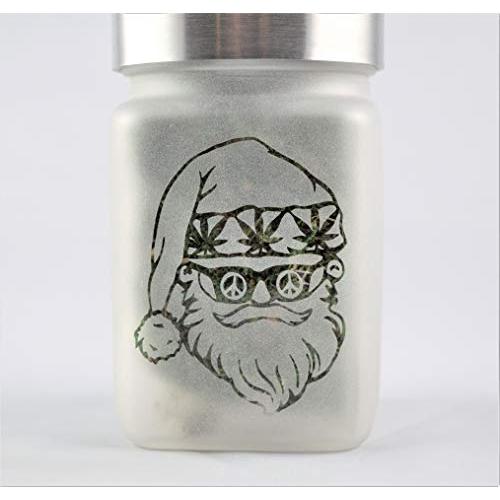 Santa Limited Edition Holiday Stash Jar, Cannabis Christmas 2019, 420 Xmas Gifts & Stocking Stuffers