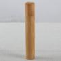 Eco friendly Jar Portable Tea Canister Lid Handmade Natural Container Round Bamboo natural Storage Box Holder,2.5x15.5cm