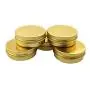 Bouteilles de Récipients en Aluminium Rond Doré, 6 Pièces (60ml/ 2oz.), Récipients Opaque pour Crèmes, Pommades, Pots, Contenants de Voyage, Outil de Beauté Bouteilles de Récipients en Aluminium Rond Doré, 6 Pièces (60ml/ 2oz.), Récipients Opaque pour Crèmes, Pommades, Pots, Contenants de Voyage, Outil de Beauté