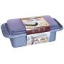 Premium Quality ENRICH Plastic - 500 ml Plastic Microwave safe Food Storage, butter box, bin, container, tiffin, bread/loaf, bread loaves box with lid/cover. Ideal for fridge or kitchen storage unit