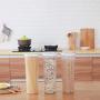 Plastic Noodle Storage Box Grain Cereal Storage Jar Spaghetti Box Kitchen Noodle Storage Tank Storage 3 PCS