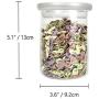 Tuokor Stackable Food Storage Glass Jars with Clear Lid Sealing 14|21|41 FL OZ Set of 3, BPA Free High Borosilicate Glass Container