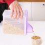Kitchen grains/legumes storage box Storage jar Plastic Transparent with Lid Seal 3-piece set Food Dispensers