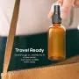 2er Pack Amber Glas Sprayflaschen 2oz - Die Perfekte Sprayflasche - Kleine Leere Flaschen für Reinigungslösungen, Pflanzen, Ätherische Öle, Bleiche, Alkohol - Bester wiederverwendbarer Feines Sprühnebel Pack Duftvernebeln