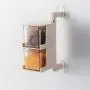Multi-purpose Punch-free Wall-mounted Spice Box Condiment Box for Talent Kitchen Multi-purpose Punch-free Wall-mounted Spice Box Condiment Box for Talent Kitchen