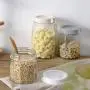 UnitedCAheart Transparent Glass Jar Tea Dried Fruit Food Wine Storage Bottle Sealed Cans Storage Tank Kitchen Storage Cans Freezer Food Fruit Storage Bo UnitedCAheart Transparent Glass Jar Tea Dried Fruit Food Wine Storage Bottle Sealed Cans Storage Tank Kitchen Storage Cans Freezer Food Fruit Storage Bo