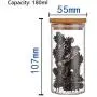 Bocal en Verre WANGLX avec Couvercle en Bambou Naturel, Sécurisé et Sain, Anneau en Silicone pour Scellement Hermétique, Pot Transparent pour le Rangement de Cuisine, pour Herbes Séchées, Épices, Confitures et Plus Encore. Bocal en Verre WANGLX avec Couvercle en Bambou Naturel, Sécurisé et Sain, Anneau en Silicone pour Scellement Hermétique, Pot Transparent pour le Rangement de Cuisine, pour Herbes Séchées, Épices, Confitures et Plus Encore.