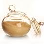 Household Transparent 250ml Glass Jar Candy Spice Chicken Cooking Sugar Bowl,as picture