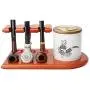 JARRABE CÉRÉMIE JIBILL pour Tabac, Humidificateur, Étanchéité pour Tabac avec Couvercle en Noix de Cajou – Thermomètre et Humidificateur Intégré (CG0016) JARRABE CÉRÉMIE JIBILL pour Tabac, Humidificateur, Étanchéité pour Tabac avec Couvercle en Noix de Cajou – Thermomètre et Humidificateur Intégré (CG0016)