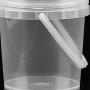 Artibetter 15PC Slime Storage Containers with Lids and Handle, Leakproof Clear Plastic Storage Slime (Spoon-Colored Random)