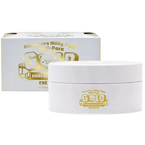 Poches Yeux Elizavecca Milky Piggy Hell Pore Gold Hyaluronic Acid 

或者更简洁的：

Poches Yeux Elizavecca Milky Piggy Gold Hyaluronic Acid