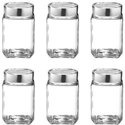 Cube Jar 310ml 6 Pcs (310ml, white)