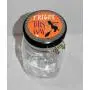 25 Home Decor New 8""Fright This Way Witch on her Broom Air Tight Ceramic Hinged Lid & Glass Canister Storage Jar 25 Home Decor New 8""Fright This Way Witch on her Broom Air Tight Ceramic Hinged Lid & Glass Canister Storage Jar