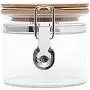 Onebrake Airtight wood lid Borosilicic glasses Canister, Food Storage Container Jars - 500ml Onebrake Airtight wood lid Borosilicic glasses Canister, Food Storage Container Jars - 500ml