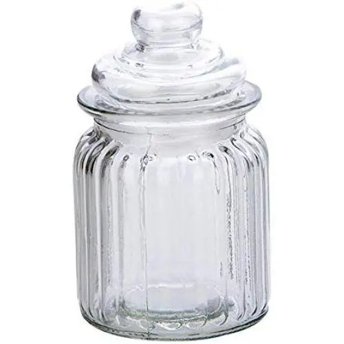 HOMELUNY Pack of 5 Airtight Leak Proof Glass Airtight Jars Spice Jar for Candy, Cookie, Rice, Sugar,Flour,Snacks Keeping Food Dry & Fresh HOMELUNY Pack of 5 Airtight Leak Proof Glass Airtight Jars Spice Jar for Candy, Cookie, Rice, Sugar,Flour,Snacks Keeping Food Dry & Fresh