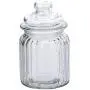 HOMELUNY Pack of 5 Airtight Leak Proof Glass Airtight Jars Spice Jar for Candy, Cookie, Rice, Sugar,Flour,Snacks Keeping Food Dry & Fresh HOMELUNY Pack of 5 Airtight Leak Proof Glass Airtight Jars Spice Jar for Candy, Cookie, Rice, Sugar,Flour,Snacks Keeping Food Dry & Fresh