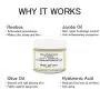 Model Auszeit Schönheit Aufhellende Augencreme | Natürliche & Organische Augencreme | Hyaluronsäure, Rooibos, Vitamin E, Aloe Vera | Reduziert Altersflecken, Augenringe, Schwellungen, Falten 2.0 fl oz