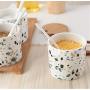 Mini Spice Jars Nordic creative ceramic seasoning jar seasoning box home kitchen supplies
