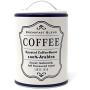 Coffee, Tea and Sugar Tin Canisters, Set of 3