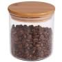 650ml Sealed Storage Jar with Lid, Glass Organizer, Kitchen Container Bottle, Coffee Bean/Tea Canister