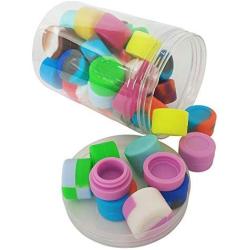 SZBS Silicone Containers 40pcs/can 3ml Mini Container Box For Dab Oil Honey Nonstick Concentrate Wax Storage Jars (1)