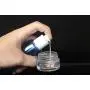 Bouteille en verre bleu ciel 100ml/3.4oz avec capuchon argenté brillant, vide, rechargeable, idéal pour cosmétiques, crèmes, maquillage, huiles essentielles, lotions et pompe à presser. Bouteille en verre bleu ciel 100ml/3.4oz avec capuchon argenté brillant, vide, rechargeable, idéal pour cosmétiques, crèmes, maquillage, huiles essentielles, lotions et pompe à presser.