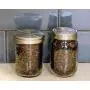 Mason Jar Lifestyle Rust Proof Stainless Steel Storage Lids with Platinum Silicone Liners (5 Pack, Wide Mouth)