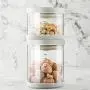 Glasbehälter für Yl Ly Versiegelte Dosen – Glasflaschen für Honig, Milchpulver, Süßigkeiten, Snacks, Kaffee, Nüsse (2100 ml)
