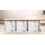 Spice Jar Seasoning Box Plastic Salt Pepper Kitchen Cumin Powder Storage Bottle Clear Transparent Rack Condiment Set Tools,Crystal 3pcs-set