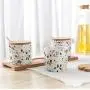 Mini Spice Jars Nordic creative ceramic seasoning jar seasoning box home kitchen supplies Mini Spice Jars Nordic creative ceramic seasoning jar seasoning box home kitchen supplies