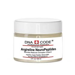 DNA Code-No Needle Alternative-Argireline NeuroPeptides Wrinkle Reduce Cream w/Matrixyl 3000, Syn-Ake, SNAP-8, Copper Peptides