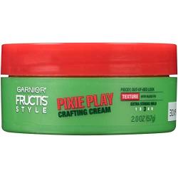 Garnier Fructis Style Pixie Play Crafting Cream, All Hair Types, 2 oz. (Packaging May Vary)