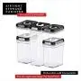 DW?LLZA KITCHEN Airtight Food Storage Containers - 5 Piece Set - Air Tight Lid - Kitchen & Pantry Containers - Clear Thick Plastic Canisters - BPA-Free - Keeps Food Fresh & Dry