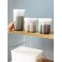 Lock n Lock Lebensmittelbehälter Glaskonservendosen 70 oz mit Deckeln 2L/70 oz