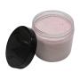 Clear 8 oz Plastic Jars with Black Lids (6 pk) with Balm Jar - PET Round Refillable Containers