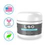 Best Microdrodermabrasion Cream Facial Scrub - Face Exfoliator - Professional Skin Care - Exfoliating Crystals - Use with Cleansing Brush Machine or at Home System Kit - Exfoliant Creme - Blackhead Remover + Pore Minimizer - for Men and Women - by LAVO - 